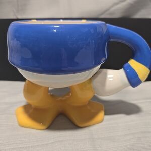 Disney Parks Exclusive Donald Duck 3D Sculpted Character Coffee Mug Cup, 14-18oz